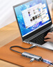 山澤USB3.0轉千兆網(wǎng)口Type-C擴展塢分線器 網(wǎng)線轉接頭RJ45適用蘋果15MacBook華為筆記本電腦轉換HWK1-S 曬單實拍圖