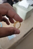 水貝黃金足金999三花絲蝴蝶戒指女款活口金戒指5G工藝新年禮物送老婆 三花絲蝴蝶戒指+金重約2.5克+多退少補 曬單實拍圖