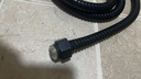 蘇洛斯【央視播出】花灑進水軟管不銹鋼淋浴管通用大流量加厚防爆耐高溫 【經典黑】加密不銹鋼管身 通用加厚接口丨大口徑大流量 曬單實拍圖