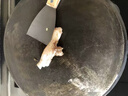 御卡爵老式加厚鑄鐵鏊子家用煎餅果子鍋商用烙餅鍋山東雜糧煎餅生鐵鏊子 38厘米重3.6斤（送工具5件套) 曬單實(shí)拍圖