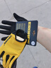 EROADE騎行手套自行車(chē)公路車(chē)山地車(chē)單車(chē)全指男春秋長(cháng)指薄手套賽車(chē)摩托車(chē) 紗網(wǎng)長(cháng)指手套S9【黑黃】-網(wǎng)紗透氣款 XL 曬單實(shí)拍圖