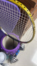 李寧（LI-NING）羽毛球拍雷霆100進(jìn)攻型單拍全碳素專(zhuān)業(yè)級羽拍4U 已穿線(xiàn) 曬單實(shí)拍圖