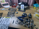 拼裝黨中世紀騎士DIY套裝沉浸組裝體驗百變盔甲配件玩具盲盒手辦 中世紀-復古銀 曬單實拍圖
