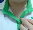 中國黃金三生有幸鉑金項鏈女pt950白金杏葉吊墜生日禮物送女友老婆結婚紀 三生有杏鉑金吊墜+足銀鏈 曬單實(shí)拍圖
