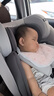 貝倍適兒童安全座椅汽車通用0-4-12歲寶寶嬰兒旋轉(zhuǎn)車載isofix便攜坐椅 尊享灰（硬接口+上拉帶+側(cè)防） 曬單實拍圖