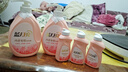 藍(lán)月亮內(nèi)衣褲洗衣液內(nèi)衣洗衣液櫻花香500g*2瓶 去血漬去異味除菌>99% 曬單實(shí)拍圖