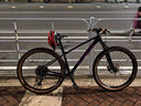 崔克（TREK）山地車 MARLIN 7 輕量升降座桿氣壓前叉油壓碟剎越野山地自行車 啞光黑色/透明亮面潑濺 直郵到家 M（建議身高165-176CM） 12速 曬單實(shí)拍圖
