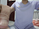 安踏冷萃T丨抗菌短袖t恤女款夏季優(yōu)可絲透氣正肩半袖休閑運動(dòng)上衣 曬單實(shí)拍圖