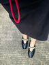 FOOT INDUSTRY足下工業(yè)「2025新款」復(fù)古珍珠瑪麗珍女鞋黑色薄底休閑女夏季 黑色 （建議拍大一碼） 38 曬單實(shí)拍圖