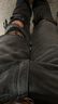 Levi's?SilverTab?25年春夏新款男士美式高街505破洞直筒牛仔褲 黑色 34 (32) 曬單實(shí)拍圖