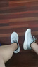貴人鳥(niǎo)男鞋運動(dòng)鞋透氣休閑鞋網(wǎng)面超輕跑鞋男款減震跑步鞋 淺灰 41  曬單實(shí)拍圖
