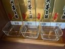 格娜斯（CRISTALGLASS）水果盤(pán)客廳家用玻璃茶點(diǎn)茶幾零食干果堅(jiān)糖果小吃碟點(diǎn)心收納盒分格 曬單實(shí)拍圖