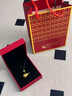 中國黃金（CHINA GOLD）黃金葫蘆吊墜男女足金項鏈福祿相伴掛墜情人節(jié)生日禮物送女友老婆 【今/次日達】葫蘆吊墜+福字珠【黑繩】約1.15g 曬單實拍圖