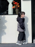 巴拉巴拉balaOne童裝兒童羽絨服男女童厚外套冬季2025新款親子裝 黑灰色調(diào)00392-白鴨絨 120 （充絨量84g） 曬單實(shí)拍圖