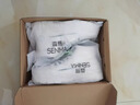 SENMA森馬男鞋夏季復(fù)古百搭休閑高級感工裝鞋男士真皮高幫運動內(nèi)增高馬丁靴 白綠 （基礎(chǔ)款） 43 曬單實拍圖