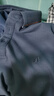 杉杉【7A抗菌】長袖T恤男POLO領桑蠶絲透氣羅紋撞色休閑順滑男裝上衣 曬單實拍圖