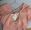 維多利亞旅行者（VICTORIATOURIST）瑜伽服女夏季跑步運動套裝普拉提健身服美背含胸墊兩件套 曬單實拍圖