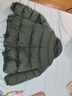 千仞崗冬季羽絨服亮面面包服撞色短款立領(lǐng)時(shí)尚潮流百搭休閑保暖防寒服女 海藻綠 S (160) 曬單實(shí)拍圖