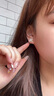 伊燦日韓微鑲鋯石仿珍珠耳釘女2025年新款爆款高級(jí)感耳飾無(wú)洞耳夾耳環(huán) 日韓微鑲鋯石珍珠耳釘女 曬單實(shí)拍圖