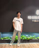 izzue IT萊賽爾涼感牛仔褲男夏季薄款潮流百搭舒適直筒夏季牛仔褲男 曬單實(shí)拍圖