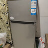 海爾（Haier）冰箱小型二門辦公室迷你小冰箱節(jié)能直冷家用租房家電冷藏冷凍超薄雙開門省電小型冰箱 118升、360°立體制冷、低溫補償 曬單實拍圖