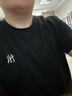 MLB短袖男女情侶百搭休閑經(jīng)典純色T恤25春季新款3ATSB0153-50BKS-XL 曬單實(shí)拍圖