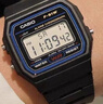 卡西歐（CASIO）手表男復(fù)古小方塊運(yùn)動(dòng)防水學(xué)生男女f91w系列手表F-91W-1D 曬單實(shí)拍圖