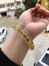 李居明黃水晶貔貅手串女士佩戴本命年皮丘轉(zhuǎn)運(yùn)珠手鏈飾品水晶珠子禮物男 曬單實(shí)拍圖