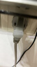 公牛純銅家用插座電線3芯10A電源線帶插頭插排線纜三孔電源連接線硬壓線壓頭線插頭帶線 5米 3芯  1平 【可拆三腳插頭】 曬單實(shí)拍圖