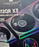 Thermalright(利民) TL-M12QR X3 12cm純黑反出風無線材拼接機箱風扇 積木風扇 1500轉(zhuǎn)速PWM  幻彩無限鏡框  曬單實拍圖