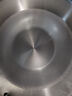 美廚（maxcook）316不銹鋼炒鍋 帶蓋鍋具30cm三層鋼鍋 電磁爐燃?xì)鉅t通用MCC2249 曬單實(shí)拍圖