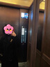 潮衣控純羊毛羊剪絨大衣中長款皮毛一體羊羔毛皮草外套女2025冬新款修身 黑色 S90-125斤 曬單實拍圖