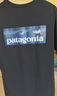 Patagonia巴塔哥尼亞男士混紡T恤 Boardshort Logo 37655 INBK  M  曬單實(shí)拍圖