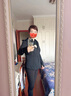 蕉內(nèi)涼皮收腰防曬衣女士冰絲護手背防曬服夏 黑色 M 曬單實拍圖