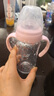 愛得利嬰兒tritan奶瓶防摔寬口徑仿母乳1-3歲吸管杯初生兒 【櫻花粉】帶手柄重力球 240ml 6月+ 曬單實(shí)拍圖