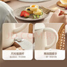 蘇泊爾（SUPOR） 電水壺0.6L職場(chǎng)燒水壺304不銹鋼無(wú)縫內(nèi)膽熱水壺自動(dòng)斷電雙層防燙開(kāi)水壺 0.6L 私享容量【職場(chǎng)必備】白 曬單實(shí)拍圖