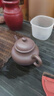 百年利永宜興紫砂壺純?nèi)止ぴV紫泥潘壺功夫茶具泡茶壺家用125ml 曬單實拍圖