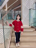 G.DUCKKIDS小黃鴨深圳小學(xué)生校服春秋裝兒童班服兩件套運動(dòng)會(huì )班服幼兒園園服 紅色兩件套 140 建議9~10歲【130-140cm】cm 曬單實(shí)拍圖
