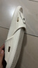 IQGD 拖鞋男女地板拖鞋軟底情侶防滑浴室 白色 38-39【適合37-38】  曬單實拍圖
