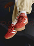 adidas「T頭鞋」BARREDA休閑板鞋德訓(xùn)鞋男女阿迪達(dá)斯官方輕運(yùn)動(dòng)   淺褐/炭灰/紅色   42 曬單實(shí)拍圖