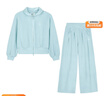 Skechers斯凱奇UNO女童糖果色外套休閑運動(dòng)寬松長(cháng)褲套裝L424G105 曬單實(shí)拍圖