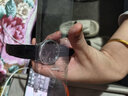 istrap真皮表帶男女士牛皮表鏈適用天梭力洛克1853浪琴天王dw精工西鐵城卡西歐海鷗飛亞達(dá)阿瑪尼手表帶 黑色同色線丨銀色針扣 19mm 曬單實拍圖