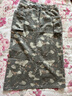 森馬半身裙女開(kāi)叉直筒長(cháng)裙鹽系酷春季街頭酷颯風(fēng)辣妹工裝裙山系 咖色調00455 170/74A/XL 曬單實(shí)拍圖