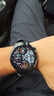 HUAWEI WATCH 5 46mm基礎(chǔ)款深錆色不銹鋼表殼蒼穹黑氟橡膠表帶首創(chuàng)X-TAP智感窗鴻蒙AI腕上小藝eSIM通信 曬單實(shí)拍圖