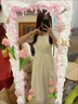 詩(shī)蒂淑法式溫柔風(fēng)荷葉邊2025新款夏季長(cháng)裙顯瘦防曬仙女杏白色連衣裙子 1006#杏白色 L 【推薦105-115斤】 曬單實(shí)拍圖