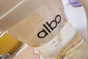 albo吸管奶瓶大寶寶1歲以上3一6歲PPSU嬰兒水杯學(xué)飲杯帶手柄 BZ350 曬單實拍圖