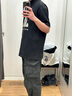 阿迪達(dá)斯 （adidas）男子透氣舒適圓領(lǐng)休閑運(yùn)動(dòng)短袖T恤 L碼 曬單實(shí)拍圖