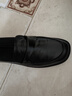 拔佳（Bata）唯品唯品燈塔 瘦瘦靴女秋商場新款英倫學(xué)院風(fēng)牛皮厚底樂福襪靴ALG 黑色 39 曬單實(shí)拍圖