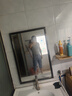 羅蒙（ROMON）高端冰絲牛仔短褲男士2025新款寬松直筒夏季薄彈力過膝夏天七分褲 淺藍(lán)色 32 腰圍二尺五 曬單實(shí)拍圖
