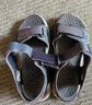 斯凱奇（Skechers）涼鞋男士夏季厚底休閑鞋軟底外穿透氣運(yùn)動(dòng)涼拖鞋237286 曬單實(shí)拍圖